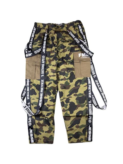 A BATHING APE® Bape X Jessie Reyez 6 Pocket Cargo Pants "Green" BAPE069