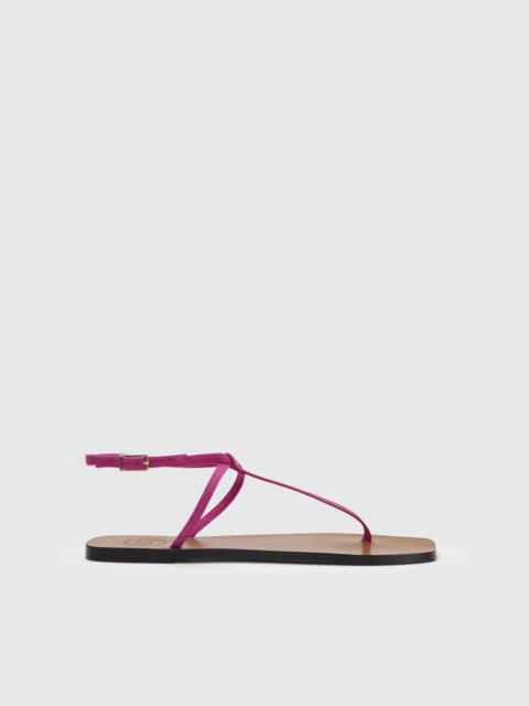 ATP ATELIER Alassio Supernova Suede Flat sandals