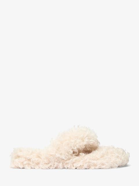 MICHAEL KORS Alani Faux-Fur Flip Flop