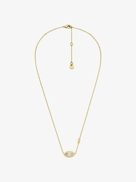 MICHAEL KORS Marquise Stone Necklace