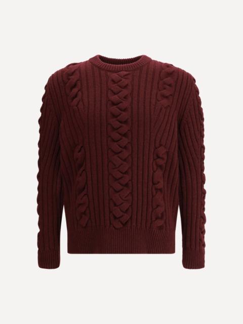 Alexander McQueen Mixed Wool Sweater