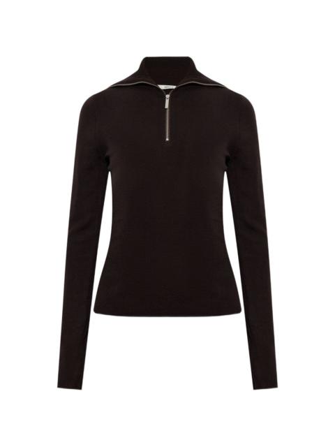 GESTUZ Gzrosalie quarter-zip sweater
