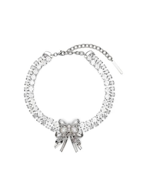 butterfly-motif necklace