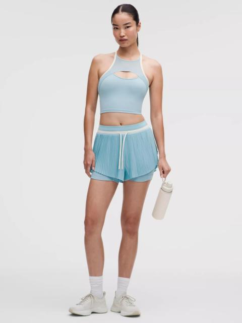 lululemon Ace Advantage High-Rise Pleated Tennis Short 2"