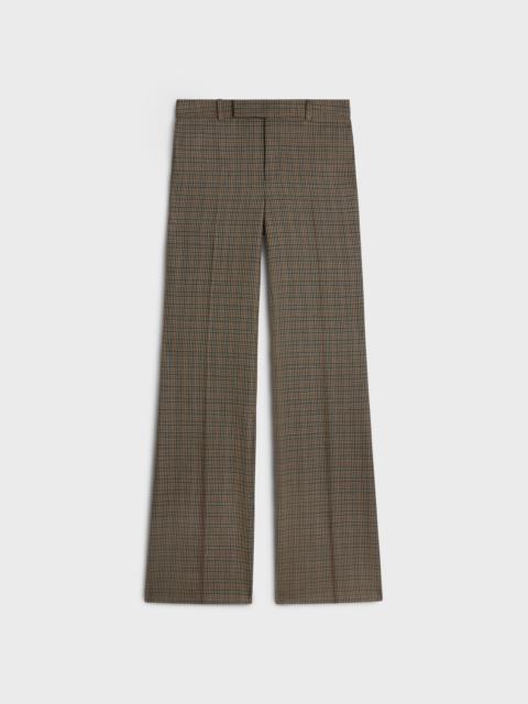 CELINE tommy pants in checked wool