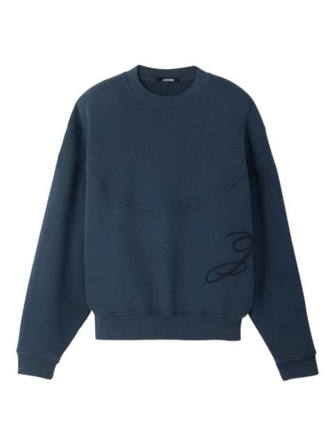 JACQUEMUS embroidered-logo sweatshirt
