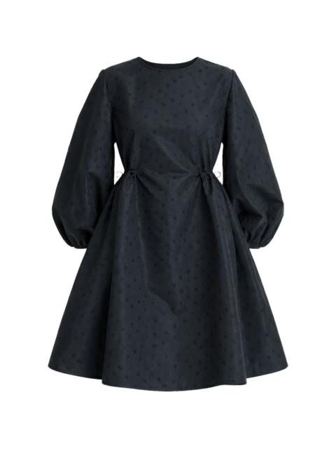 CECILIE BAHNSEN CBclo balloon-sleeve A-line mini dress