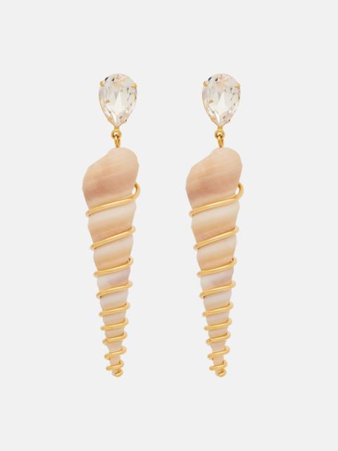 Jennifer Behr Embellished drop earrings