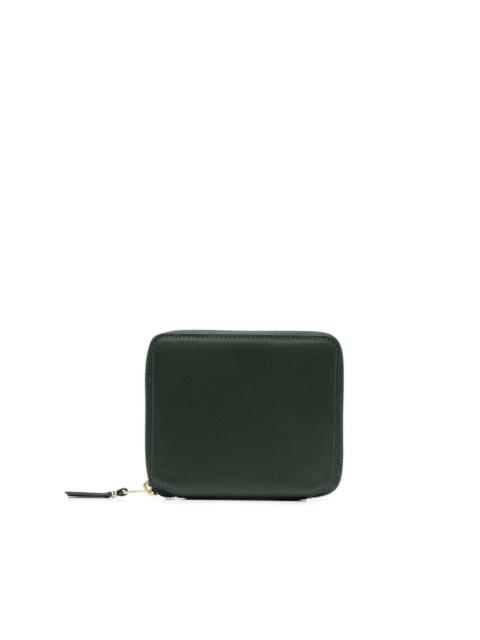 Comme Des Garçons foil-logo zip-around wallet