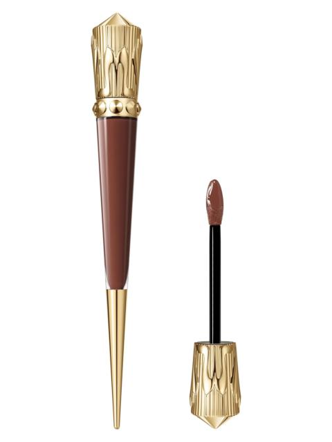 Christian Louboutin Women's Rouge Stiletto Vinyl Gloss - Hot Sienna