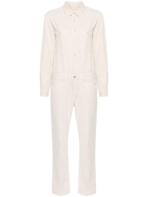Isabel Marant Imane long-sleeve denim jumpsuit