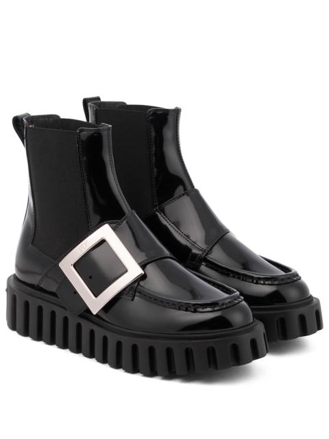 Viv' Go-Thick leather platform Chelsea boots