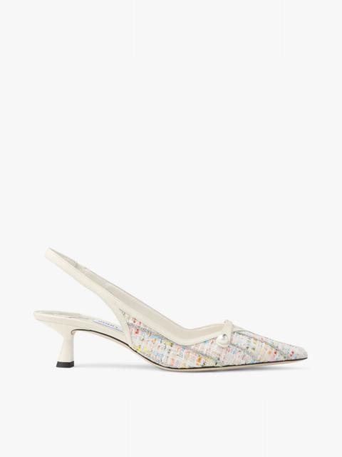 JIMMY CHOO Amita 45
Yellow Buttermilk Patent Leather Pumps