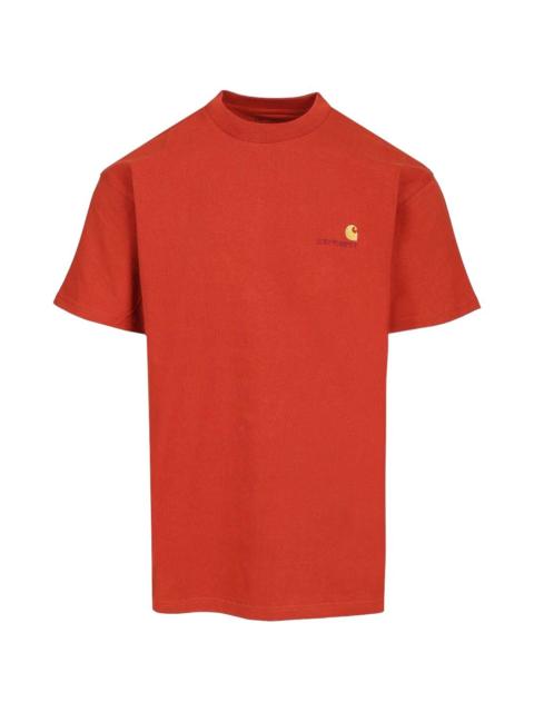 Carhartt embroidered-logo T-shirt
