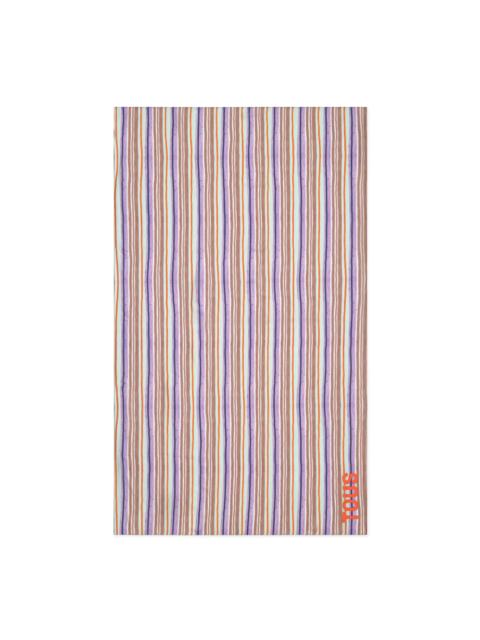 TOUS Brown Wrap TOUS Stripes