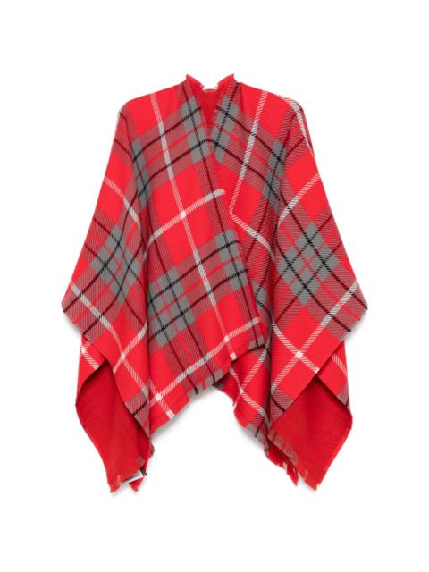 Vivienne Westwood tartan poncho