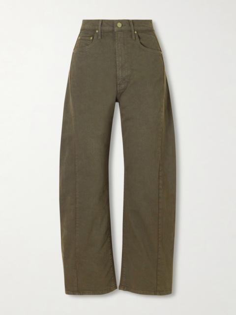 MOTHER The Half Pipe Flood High-rise Wide-leg Jeans
