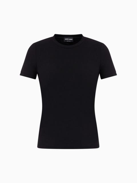 GIORGIO ARMANI Stretch viscose jersey T-shirt