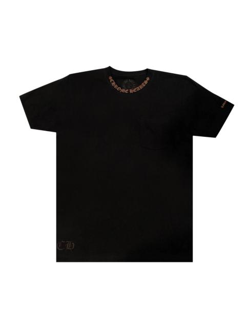 Chrome Hearts Chrome Hearts Collar Print T-Shirt 'Black/Brown'