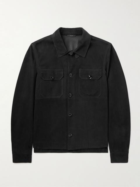 TOM FORD Suede Jacket Black