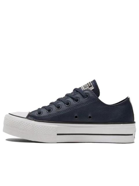 (WMNS) Converse Chuck Taylor All Star Platform Low 'Anodized Metals - Obsidian' 570453C