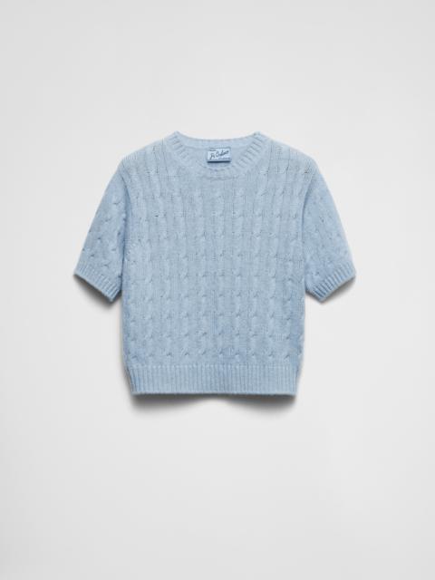 Prada Cable-knit cashmere sweater