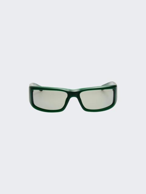 JACQUEMUS Aero Sunglasses Green