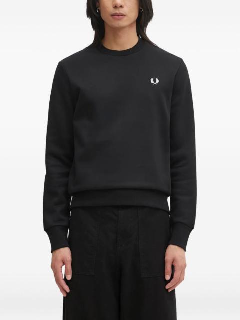 Fred Perry logo-embroidered sweatshirt