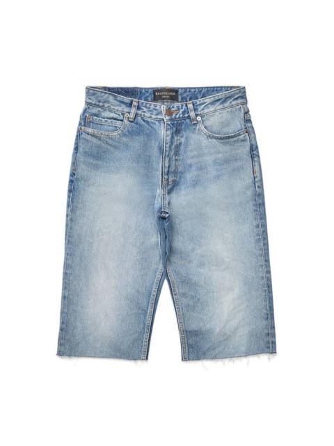 BALENCIAGA Slim Shorts in Blue