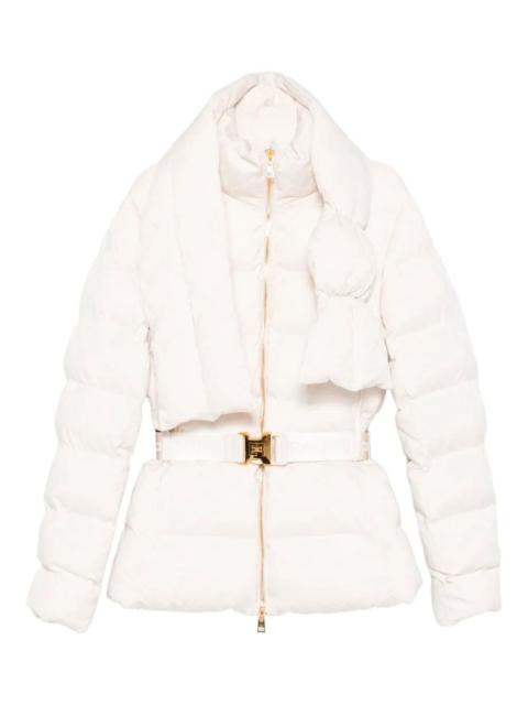 ELISABETTA FRANCHI Padded Jacket With Belt