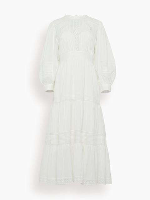 Clay Dress in Blanc