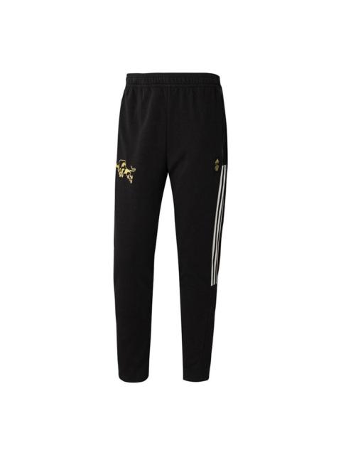 adidas adidas Manchester United Cny Football Sweater Pants Men's Black GK9442