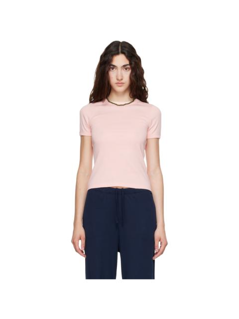 FLORE FLORE Pink Car T-shirt