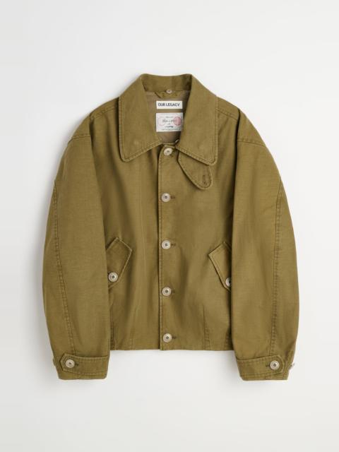Our Legacy Aerial Jacket Pigment Khaki Knife Edge Twill