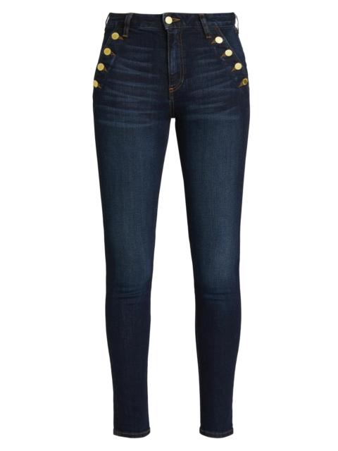 RAMY BROOK Women's Helena High-Rise Skinny Jeans - Dark Rinse
