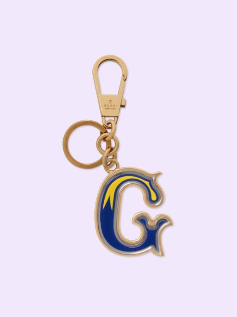 GUCCI Letter G Plexiglas keychain