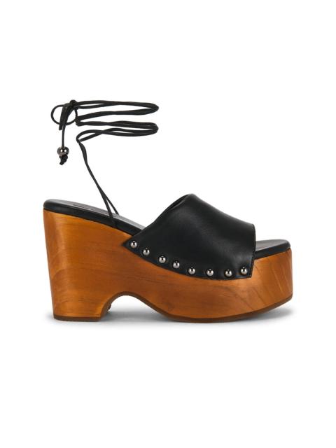 FREE PEOPLE Front Row Wrap Clog