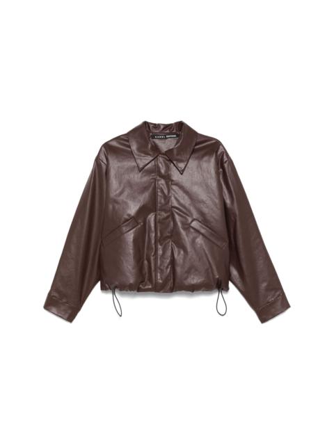 KASSL Editions coated bomber jacket