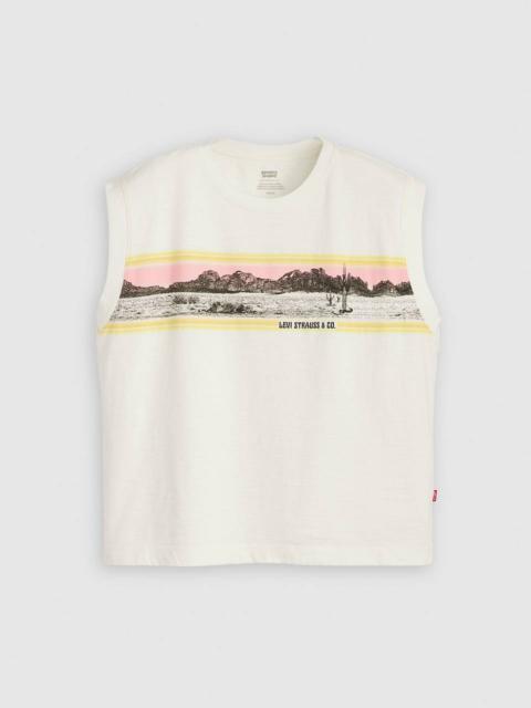 GRAPHIC BOXY TANK TOP