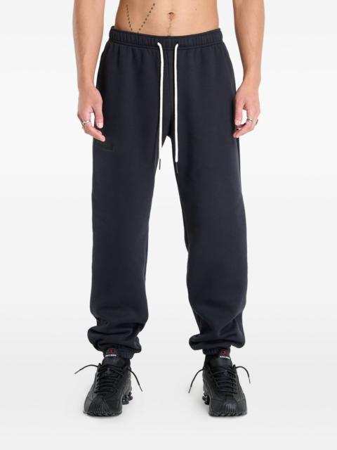 drawstring-cuffed track pants