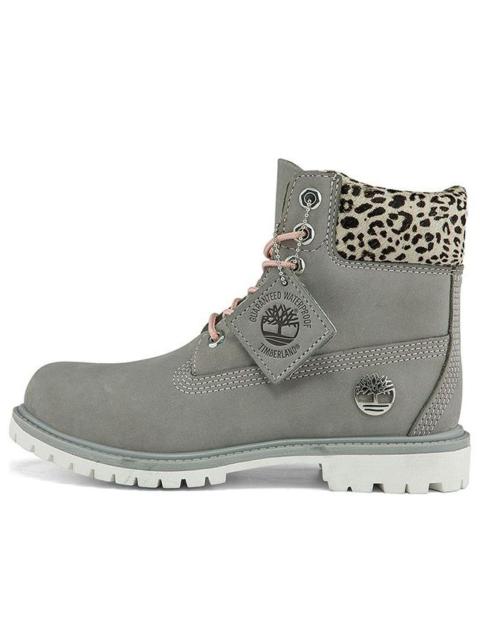 Timberland (WMNS) Timberland Safari Cheetah 6 Inch Waterproof Boot 'Grey and Cheetah Print' A2GYGW