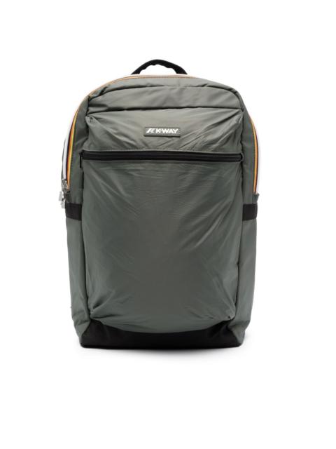 K-WAY Laion zip-fastening backpack