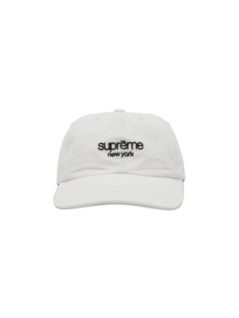 Supreme Classic Logo 6-Panel 'Cream'