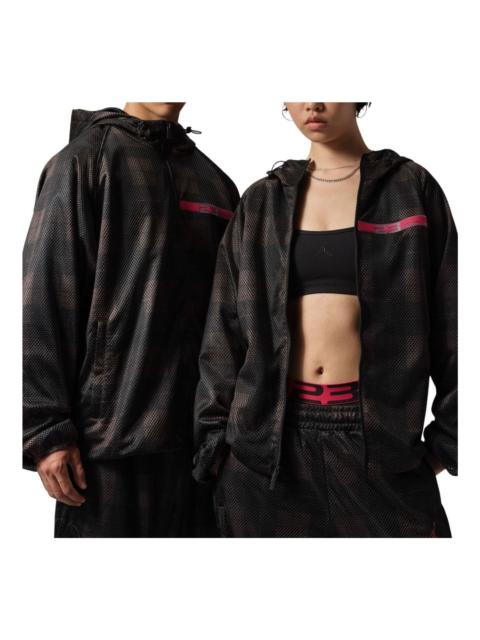 Jordan Air Jordan x Mowalola Track Jacket Asia Sizing 'Dark Cinder Black' IR2128-261