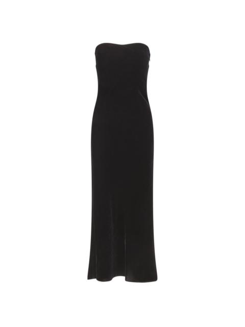 VERONICA BEARD FLORA VELVET DRESS