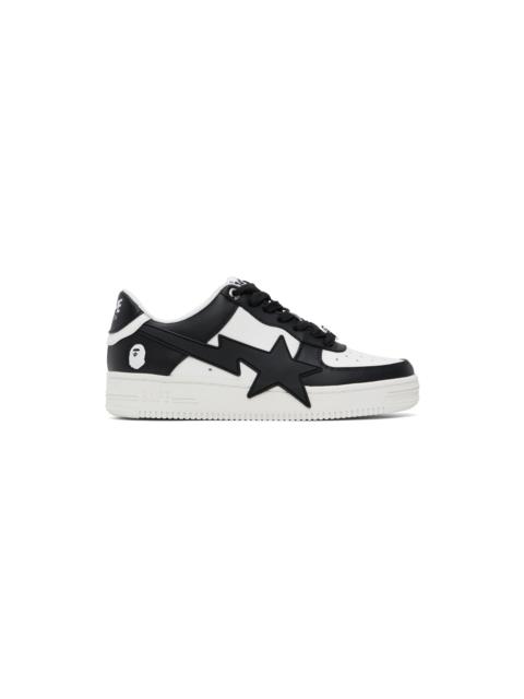 A BATHING APE® Black & White STA OS Sneakers