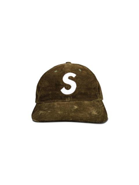 Supreme Fine Wale Corduroy S Logo 6-Panel 'Olive'