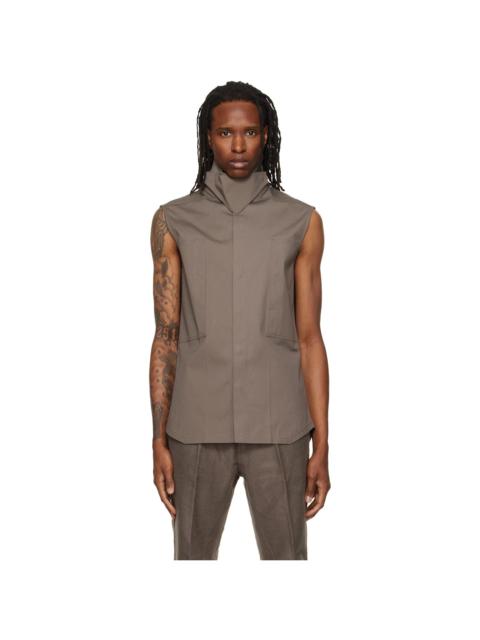 Rick Owens Gray Tower SL Outershirt