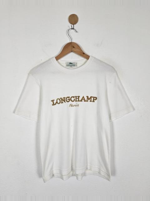Longchamp Vintage Longchamp Paris Embroidery Tee shirt