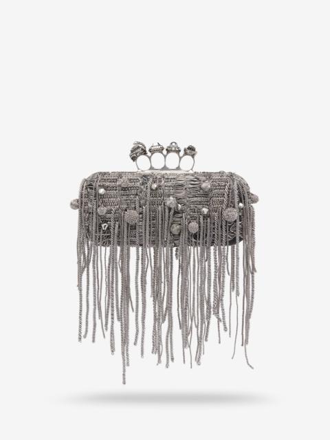 Alexander McQueen Snake Knuckle Long Clutch